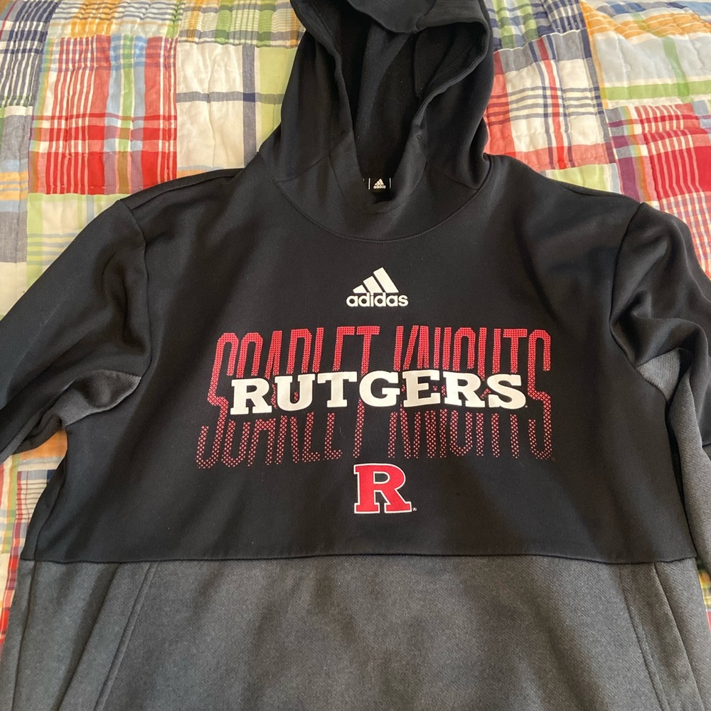 Adidas Rutgers Scarlet Knights Hoodie